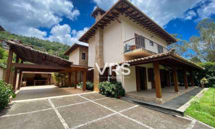 Casa com 4 dormitórios à venda, 440 m² por R$ 2.300.000,00 - Parque do Imbui - Teresópolis/RJ