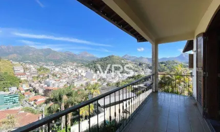 Casa com 4 dormitórios à venda, 246 m² por r$ 699.000,00 - parque são luiz - teresópolis/rj