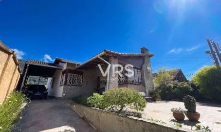 Casa com 3 dormitórios à venda, 185 m² por r$ 1.090.000,00 - jardim cascata - teresópolis/rj
