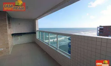 APARTAMENTO 2 QUARTOS SACADA GOURMET LAZER COMPLETO PREDIO FRENTE AO MAR..