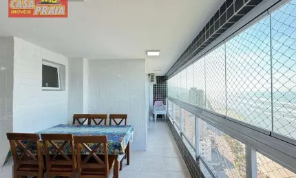 Frente ao mar apartamento 2 quartos, 80 m² por R$ 540.000 - Vila Anhanguera - Mongaguá/SP