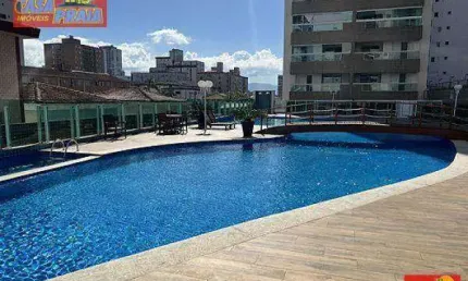 Apartamento com 2 quartos à venda, 83 m² por R$ 680.000 - Boqueirão - Praia Grande/SP