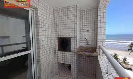 Apartamento com 2 dormitórios à venda, 67 m² por R$ 320.000,00 - Balneario Oceanópolis - Mongaguá/SP