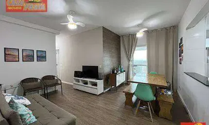 Lindo apartamento 2 quartos suíte mobiliado 68 m² por r$ 375.000 - jardim praia grande - mongaguá/sp