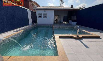 CASA ITANHAEM 3 QUARTOS PISCINA E CHURRASQUEIRA ACEITA FINANCIAMENTO