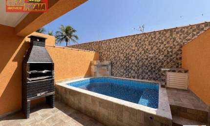 CONDOMÍNIO FECHADO ITANHAEM PISCINA PRIVATIVA 2 QUARTOS POR R$ 309.000 - CIBRATEL II