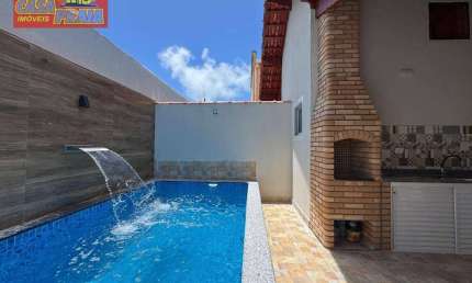 Casa com 3 dormitórios à venda, 94 m² por R$ 599.900,00 - Vera Cruz - Mongaguá/SP