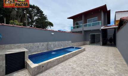 Casa com 2 dormitórios à venda, 125 m² por R$ 398.800,00 - Agenor de Campos - Mongaguá/SP