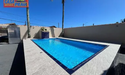 SUARÃO COM PISICNA CASA 2 QUARTOS 90 m² R$ 399.900,00 - Jardim Suarão - Itanhaém/SP