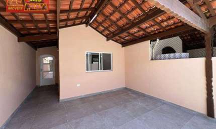 SOLEMAR CASA A 200 METROS DA PRAIA 2 QUARTOS, 125 m² por R$ 420.000 - PRAIA GRANDE