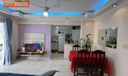 Apartamento com 1 dormitório à venda, 56 m² por R$ 265.000,00 - Vera Cruz - Mongaguá/SP