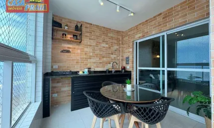 Apartamento com 2 quartos, 80 m² por R$ 579.000 - Vera Cruz - Mongaguá/SP