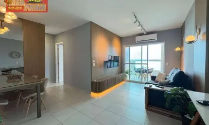 Frente ao mar apartamento 2 quartos, 80 m² por R$ 579.000 - Vila Atlantica - Mongaguá/SP