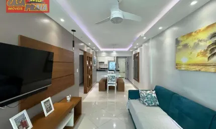 Apartamento sol da manhã frente ao mar! 3 quartos 101 m² por r$ 650.000 - centro - mongaguá/sp