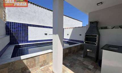 ITANHAEM 339.000,00 CASA NOVA COM PISCINA 2 QUARTOS, 80 m² por R$ 359.900 - Jardim Suarão