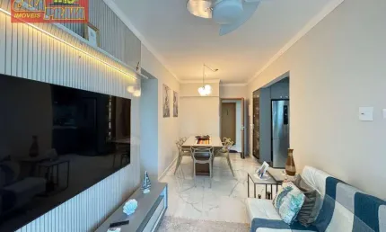 Apartamento com 2 dormitórios à venda, 74 m² por R$ 550.000,00 - Centro - Mongaguá/SP