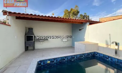 279.000,00 COM PISCINA CASA 2 QUARTOS 67 m² Balneário Plataforma - Mongaguá/SP