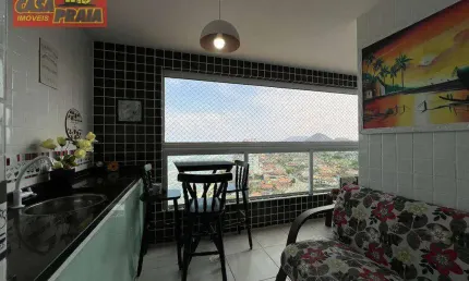 VISTA PARA O MAR TERRAÇO GOURMET APARTAMENTO 2 QUARTOS, 70 m² por R$ 449.900 - Vila Anhanguera - Mongaguá/SP
