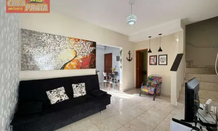Casa com 2 dormitórios à venda por R$ 315.000,00 - Vila Atlântica - Mongaguá/SP