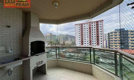 Centro Mongagua apartamento 1 quarto, sendo 1 suite, terraço gourmet, lazer completo, 65 m² por R$ 339.000