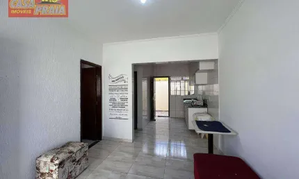 185.000,00 Casa 2 quartos a 900 metros da praia - Vila Atlântica - Mongaguá/SP