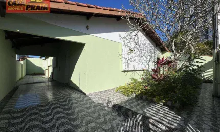 30 metros da praia, Casa lote inteiro, 3 quartos, 116 m² por R$ 530.000 - Jardim Praia Grande - Mongaguá/SP