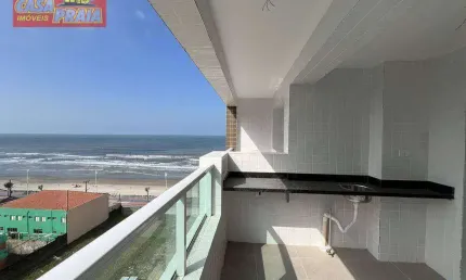 Centro sacada gourmet  apartamento 2 quartos, 75 m² por R$ 360.000 - Mongaguá/SP