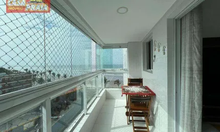 Terraço gourmet vista para o mar apartamento 2 quartos, 70 m² por R$ 429.000 - Vila Atlântica - Mongaguá/SP