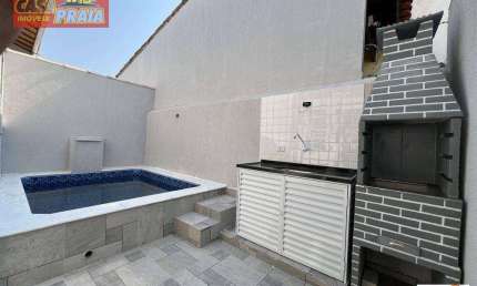 Itanhaém casa em condomínio piscina privativa 2 quartos, 44 m² por R$ 270.000 - Cibratel II