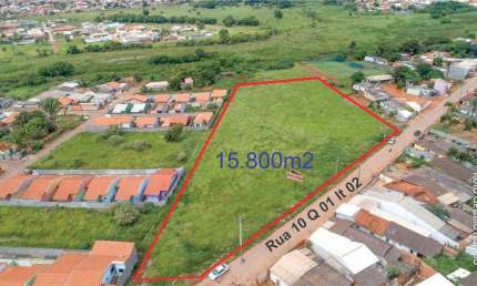 Terreno em Formosa, 15.800m² Excelente para o Minha Casa Minha Vida