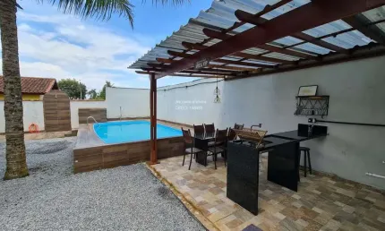 Casa com 3 quartos para alugar no Bopiranga, Itanhaém , 265 m2