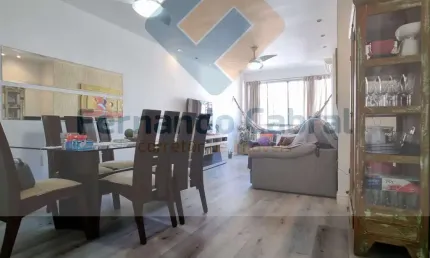 Apartamento à venda em santa rosa, niterói-rj: 3 quartos, 1 sala, 2 banheiros, 1 vaga de garagem, 105m² de área. aproveite!