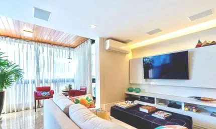 Oportunidade imperdível: apartamento à venda em niterói-rj, 4 quartos, 2 suítes, 2 vagas, 120m² - bairro vital brazil!