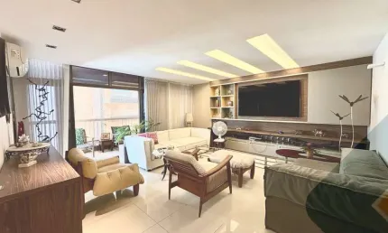 Cobertura de luxo em icaraí: 4 quartos, 2 suítes, 3 salas, 4 banheiros, 2 vagas de garagem, 298m² de área - niterói-rj.
