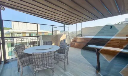 Cobertura à venda em icaraí, niterói-rj: 3 quartos, 1 suíte, 1 sala, 3 banheiros, 3 vagas na garagem - 250m² de área!