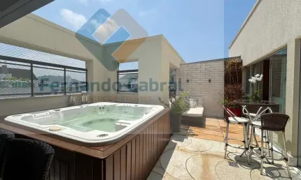 Cobertura de luxo em icaraí, niterói-rj: 3 quartos, 2 suítes, 1 sala, 4 banheiros, 3 vagas de garagem e 160m² de área.
