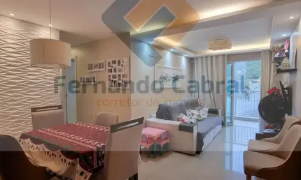 Apartamento de luxo à venda em santa rosa, niterói-rj  3 quartos, 1 suíte, 4 banheiros  100m²  2 vagas de garagem