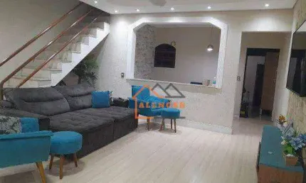 Sobrado com 3 dormitórios à venda, 137 m² por r$ 460.000,00 - conjunto habitacional águia de haia - são paulo/sp