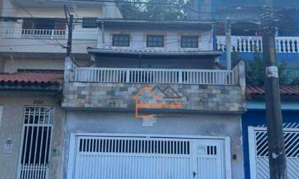 Sobrado com 3 dormitórios à venda, 204 m² por R$ 561.000,00 - Santo André - Santo André/SP