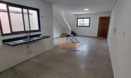 Sobrado com 3 dormitórios à venda, 130 m² por R$ 764.000,00 - Vila Curuçá - Santo André/SP