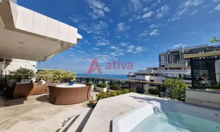 Cobertura duplex com 5 quartos no condomínio waterways