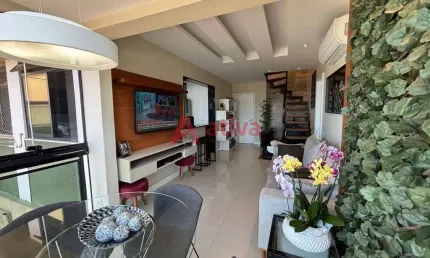 Cobertura com 2 quartos a venda no Condomínio Barra Bella na Avenida Lúcio Costa - Barra da Tijuca - Rio de Janeiro