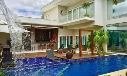 Casa com 5 suítes para venda no Condomínio Santa Mônica Jardins