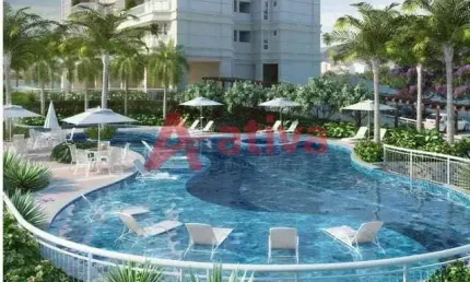 Apartamento com 2 quartos para alugar no condomínio le quartier - recreio dos bandeirantes