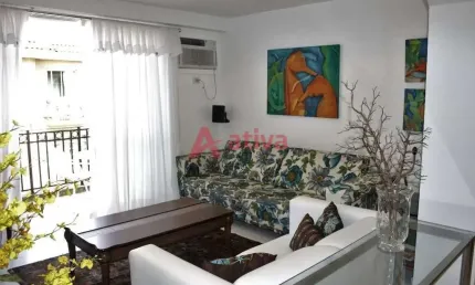 Apartamento para alugar no condomínio ocean front - avenida lucio costa - barra da tijuca