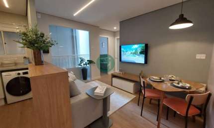 Apartamento para Venda em Mogi das Cruzes, Porteira Preta, 2 dormitórios, 1 banheiro, 1 vaga