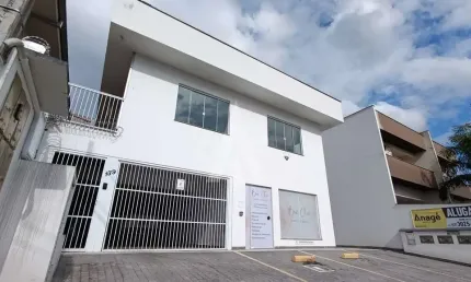 Sala para alugar, 68.54 m2 por r$2500.00  - santo antonio - joinville/sc