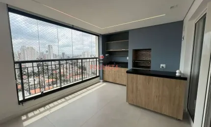 Apartamento com 3 dormitórios e 3 vagas à venda na Chácara Inglesa
