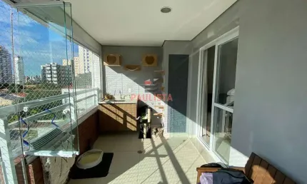 Apartamento com 2 dormitórios, sendo 1 suite, cozinha americana, área de serviço,varanda gourmet, 2