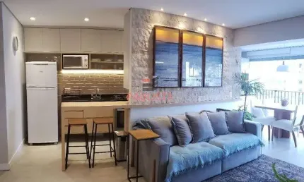 Apartamento à venda com 68m² a apenas 3 minutos do metrô, 2 dormitórios, 1 vaga, lazer.